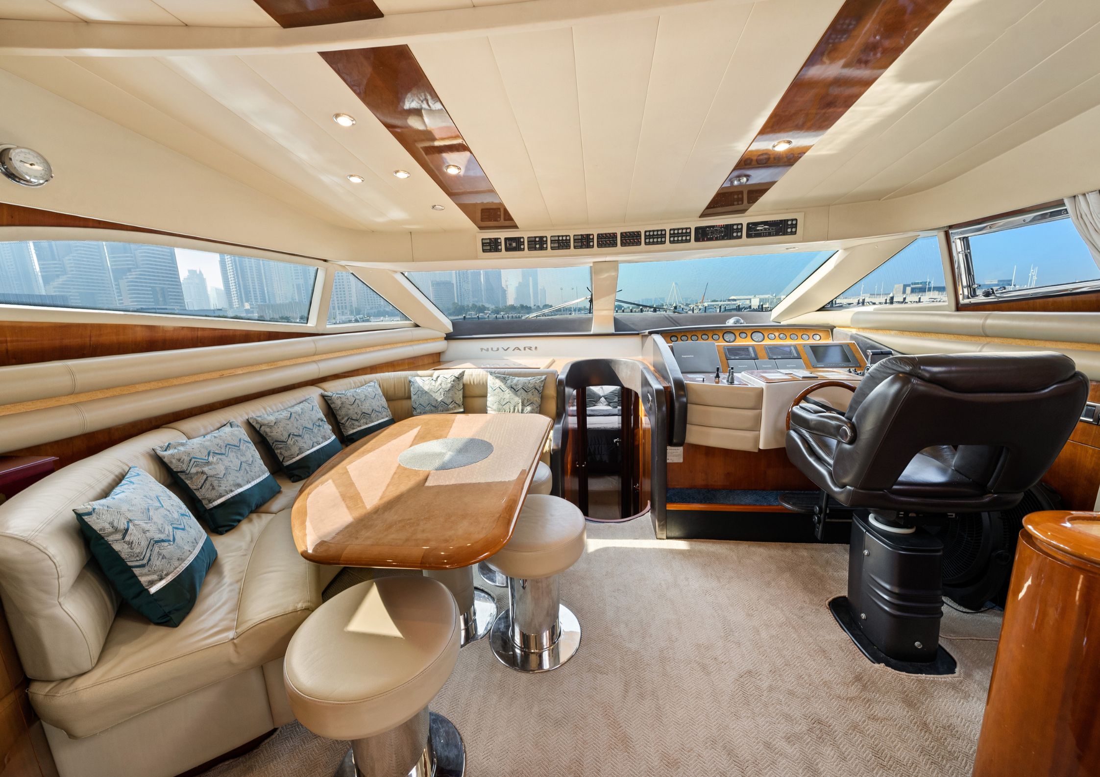 68ft yacht outer deck
